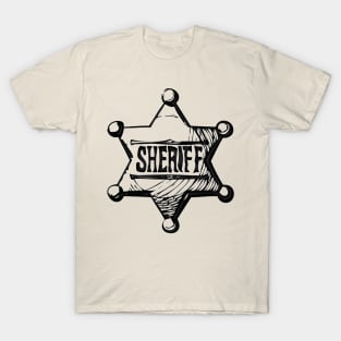 Western Era - Sheriff Badge 2 T-Shirt